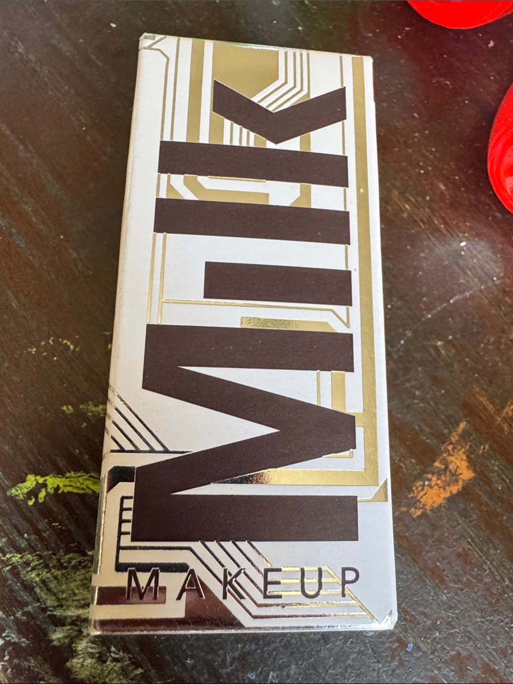 Milk Makeup Eyeshadow Palette — White & Gold Accent Packaging